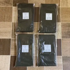 新品未使用 カラータイツ 80デニール カーキ 4点セット L-LL ナイロン・ポリウレタン 日本製