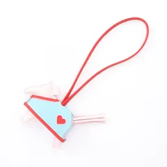 エルメス HERMES チャーム ロデオPM ロベオクール ローズダーリン/ルージュラデュ/ レザー ロデオ ロベオ・クールPM ローズダーリン/ルージュラデュ/セレステ