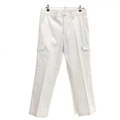 【美品】バーバリーゴルフ カーゴパンツ ライトグレー系 後ろロゴ刺しゅう ストレッチ メンズ 87 ゴルフウェア BURBERRY GOLF