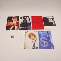 7 貴水博之 ファンクラブ会報 THE SUN 7冊セット (No.24 No.27 No.28
