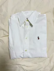 ポロ ラルフローレン 白 シャツ S (新品)