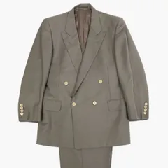 36a30 Burberrys バーバリーズ スーツセットアップ テーラードジャケット スラックス 92-80-170A5サイズ ブラウン メンズ 男性用o07t