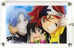 【中古】雑貨 レキ＆ランガ＆MIYA オリジナルアクリルパスケース 「SK∞ エスケーエイト」 PASH! 2021年4月号 応募者全員サービス