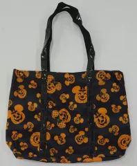 【中古】雑貨 ミッキーマウス＆ミニーマウス(パンプキン) トートバッグ 「ディズニー・ハロウィーン」 ディズニーストア限定