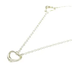 良好 TIFFANY&Co. ティファニー トリプルオープンハート SVブレスレット   シルバーカラー 925 レディース  エルサペレッティ　240001148450