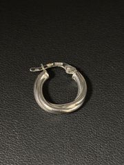 ブラックシリカ ネックレス 43cm 18金チェーン K18WG 医健 - メルカリ