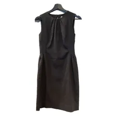 ケイトスペード KATE SPADE ワンピース ペンシル ノースリーブ ひざ丈 2 黒 ブラック ■TC