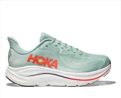 【新品】HOKA ONE ONE ホカ オネオネ M CLIFTON 10 1162030 SAGE/NEON FLAME メンズ クリフトン10 幅D 厚底 ランニングシューズ マラソン ジョギング ロード ランシュー スニーカー 靴 クッション ウォーキン