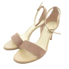 オデットエオディール Odette e Odile アローズ ストラップ サンダル 24.5cm ベージュ ハイヒール /UO