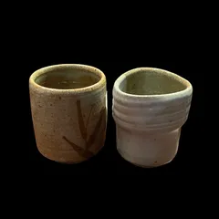 湯呑み2点セット 茶器揃 共箱・栞付き 作家物