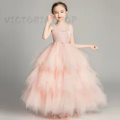 ドレス 子供 ピアノ 発表会 子供ドレス 二次会 刺繍 ワンピース 子ども服 結婚式 フォーマルドレス 七五三 ベビードレス 演奏会 女の子ドレ