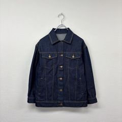 新品 アネラリュクス デニムジャケット L ストレッチ ヴィンテージ 美 