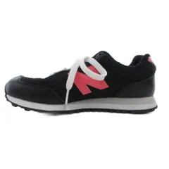 ニューバランス NEW BALANCE 400 ローカットスニーカー シューズ レザー 23.5cm GW400CO1 黒 ブラック ピンク /GV