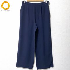 極美品 HERMES エルメス 上質 ワイドパンツ エクリュ シルク パンツ
