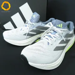 #as アディダス adidas スニーカー 26.5 ライトグレー系 マルチ ランニングシューズ タグ付き 箱付き 美品 メンズ [984504] k01