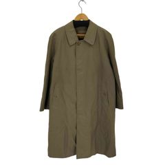 バーバリーズ BURBERRYS 英国製 裏地チェック 比翼ステンカラーコート