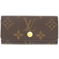 美品 ルイ ヴィトン ミュルティクレ4 モノグラム M69517 4連 キーケース LV 0888 LOUIS VUITTON