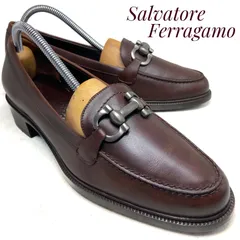 Salvatore Ferragamo サルヴァトーレフェラガモ ガンチーニ ビットローファー SX1881 茶 ブラウン 23.5cm　革靴 ビジネスシューズ フォーマル ドレス カジュアル 本革 本皮 レディース