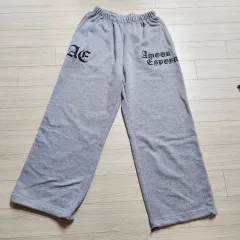 グレーワイドパンツ ジャージ