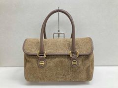 希少 高級 トートバッグ オーストリッチ ターンロック レザータグ付き 