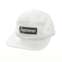 【中古】シュプリーム Supreme 2025年春夏 Washed Chino Twill Camp Cap コットン キャンプキャップ シルバー【サイズONE SIZE（58cm）】【メンズ】
