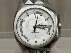 ［現状品］DIESEL DZ-1081 クォーツ ケースサイズ 3.6cm ベルト長さ17cm 風防キズ/全体傷