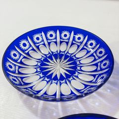 江戸切子 色被せガラス 水差し 花瓶 赤ガラス 切子 昭和レトロ　R8SA335 江戸切子 色被せガラス 水差し 花瓶 赤ガラス 切子 昭和レトロ R8SA335