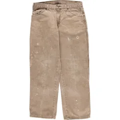 古着 ディッキーズ Dickies ダックペインターパンツ メンズw33相当/eaa459784