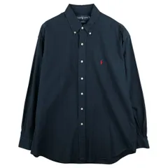 古着 ラルフローレン Ralph Lauren BLAKE 長袖 ボタンダウンシャツ メンズL相当/eaa608011