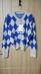 ジュローグ アーガイル カーディガン 新品