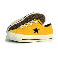 新品 コンバース CONVERSE スニーカー 子供靴 キッズ ワンスター イージーオン ゴールド イエロー系 KID'S ONE STAR EASYON プレゼント 入学祝