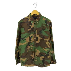ラルフローレン RALPH LAUREN CLASSIC FIT ポニー刺繍 迷彩柄 ボタンダウン ロングスリーブシャツ メンズ 表記無 