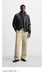 ザラ ストレート パンツ 32