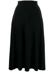 NORMA KAMALI フレアジャージースカート 送料無料