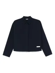 EA7 エンポリオ アルマーニ ストライプ コットン シャツ 送料無料