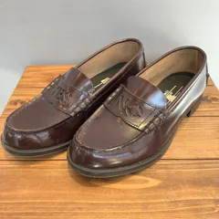 HARUTA × I am I ハルタ アイアムアイ ダブルネーム コインローファー YES NO ダークブラウン 濃茶 レディース サイズ 22.5cm