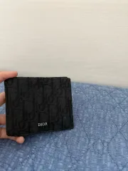 Dior オブリーク ジャカード 半二つ折り財布