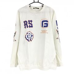新品 ラッセルノ マルチロゴ ポケット クルーネック ブルゾン ホワイト