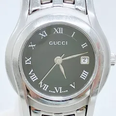 【稼働品】 GUCCI グッチ 5500L クォーツ 腕時計