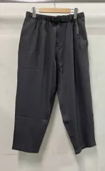 GRAMICCI グラミチ ロングパンツ GMP5-FJP003 ウールライクテーパードパンツ アウトドア サイズM ダークグレー 中国製 ポリエステル100%