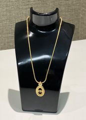 CHANEL 】ヴィンテージ トリプルココ マーブルボール ネックレス 