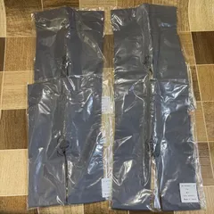 新品未使用 カラータイツ 80デニール グレー 4点セット M-L ナイロン・ポリウレタン 日本製
