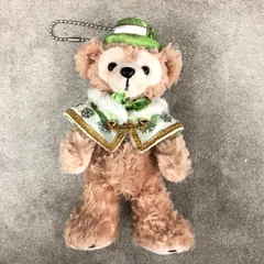 （1）U111 TDS ダッフィー ぬいぐるみバッジ カラーオブクリスマス2016 記念コレクション ディズニーシー限定 クリスマス　2016年　グリーン　メンバーカラー　メンカラ　Duffy