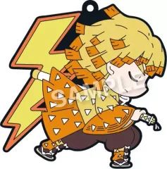 【中古】雑貨 我妻善逸 「鬼滅の刃 デコっ!と ラバーストラップ 第5弾」