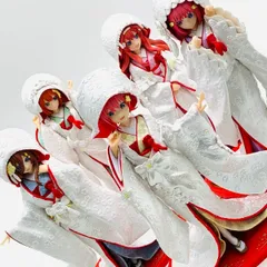 MP-00197　中古品 一番くじ 五等分の花嫁∬ 祝福の門出 A賞 中野一花 B賞 中野二乃 C賞 中野三玖 D賞 E賞 白無垢 フィギュア 5種セット