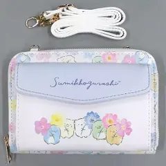 【中古】雑貨 ピンク プレミアムショルダーウォレット 「すみっコぐらし」