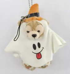【中古】ぬいぐるみマスコット・ぬいぐるみバッジ ダッフィー(おばけ) ぬいぐるみマスコット 「Duffy and Friends-ダッフィー＆フレンズ- spooky little trick-or-treaters」 東京ディズニーシー限定