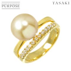 TASAKI タサキ K18 Pt900 パール ダイヤ リング ゴールド 金 - メルカリ