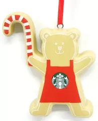 【中古】置物・装飾品 ホリデー2019 オーナメント ベアリスタ 「スターバックスコーヒー」