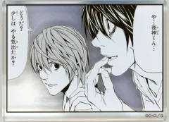 【中古】雑貨 夜神月＆L コマプレートスタンド 「デスノート展 DEATH NOTE EXHIBITION」